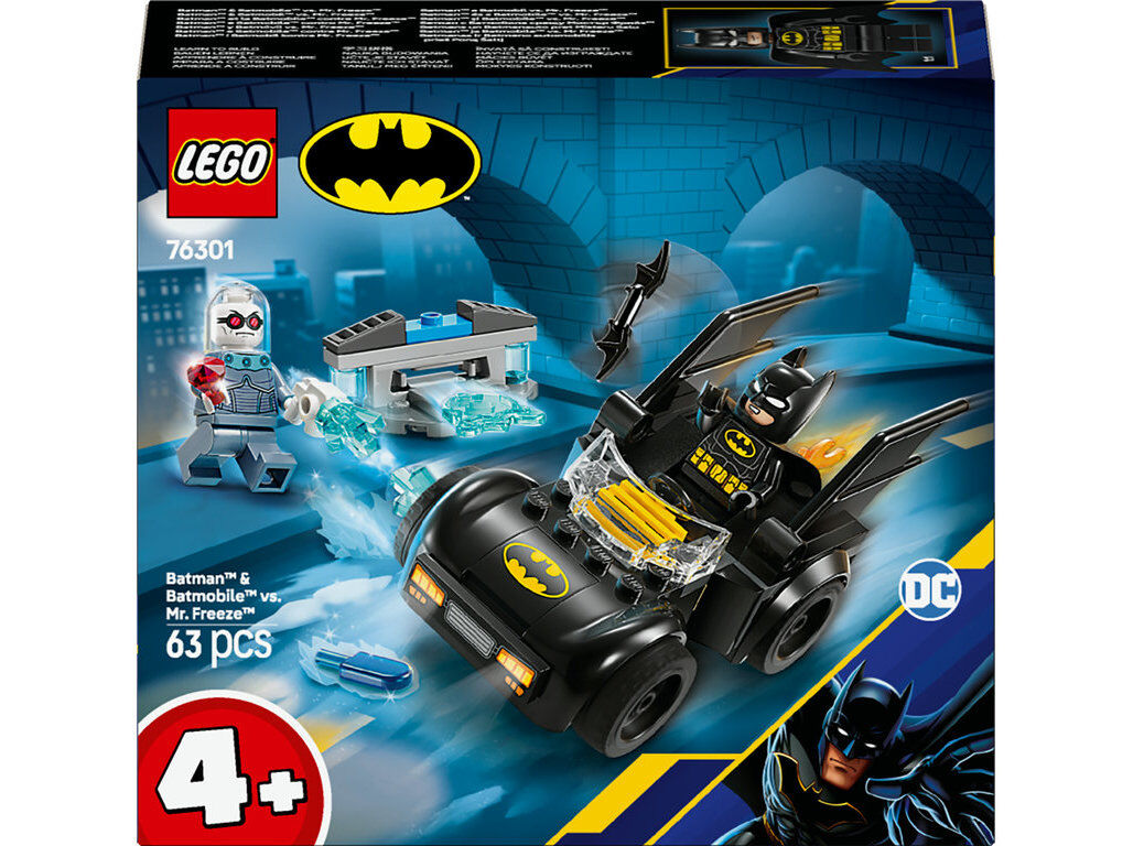 BATMOBILE V MR FREEZE LEGO SUPER HEROES DC 76301 image number 0