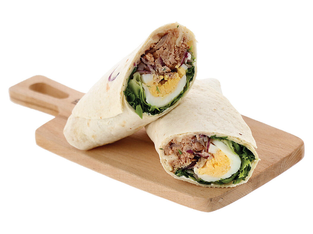 WRAP DE ATUM E OVO SABORES AUCHAN UN image number 1