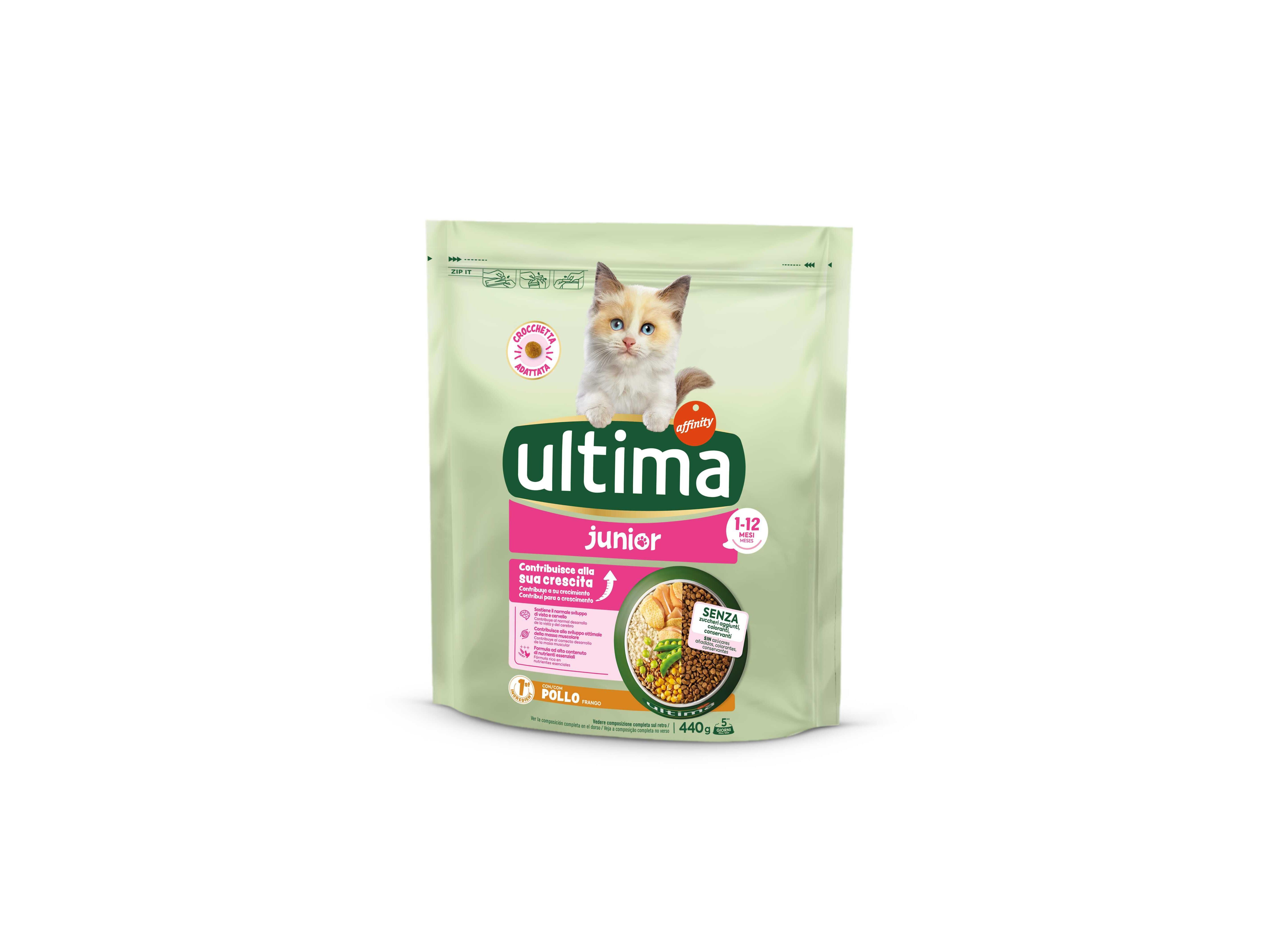 RA&Ccedil;&Atilde;O GATO ULTIMA JUNIOR 440G image number 0