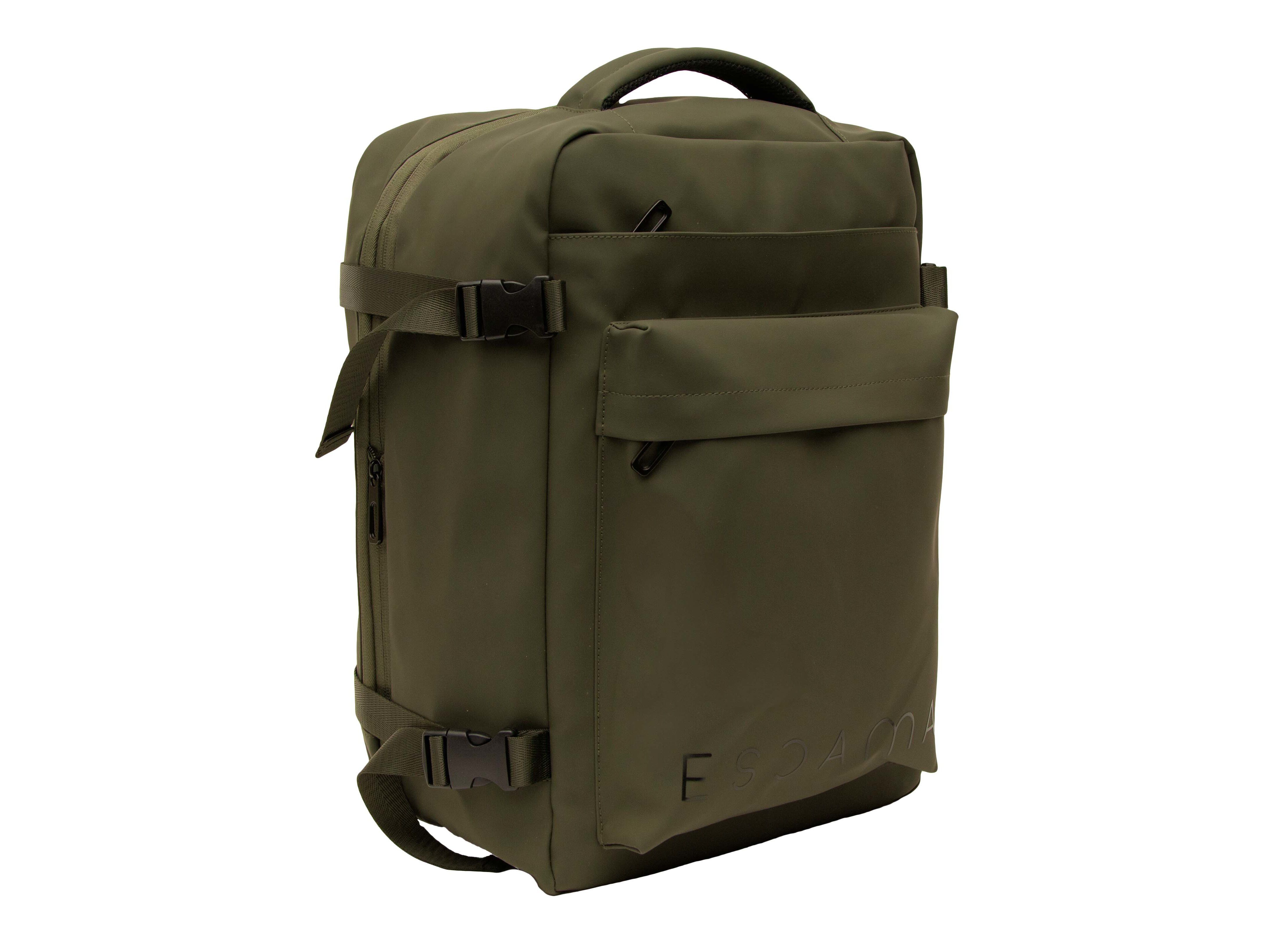 MOCHILA ESCAMA DARK GREEN 41X29X18CM image number 1