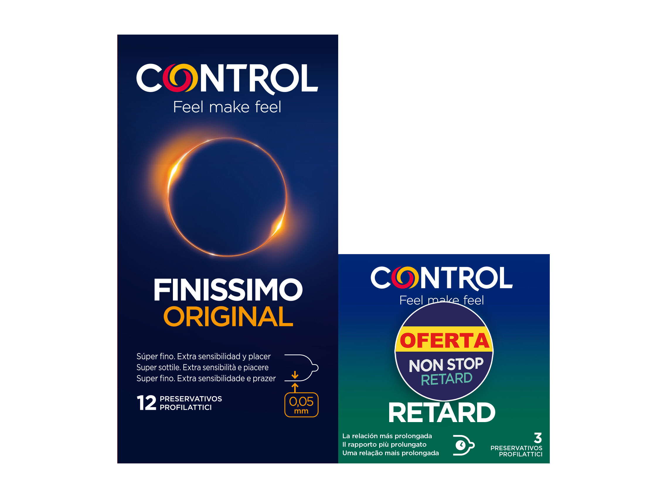 PRESERVATIVOS CONTROL FINISSIMO ORIG 12 UN +OFERTA RETARD 3UN image number 0