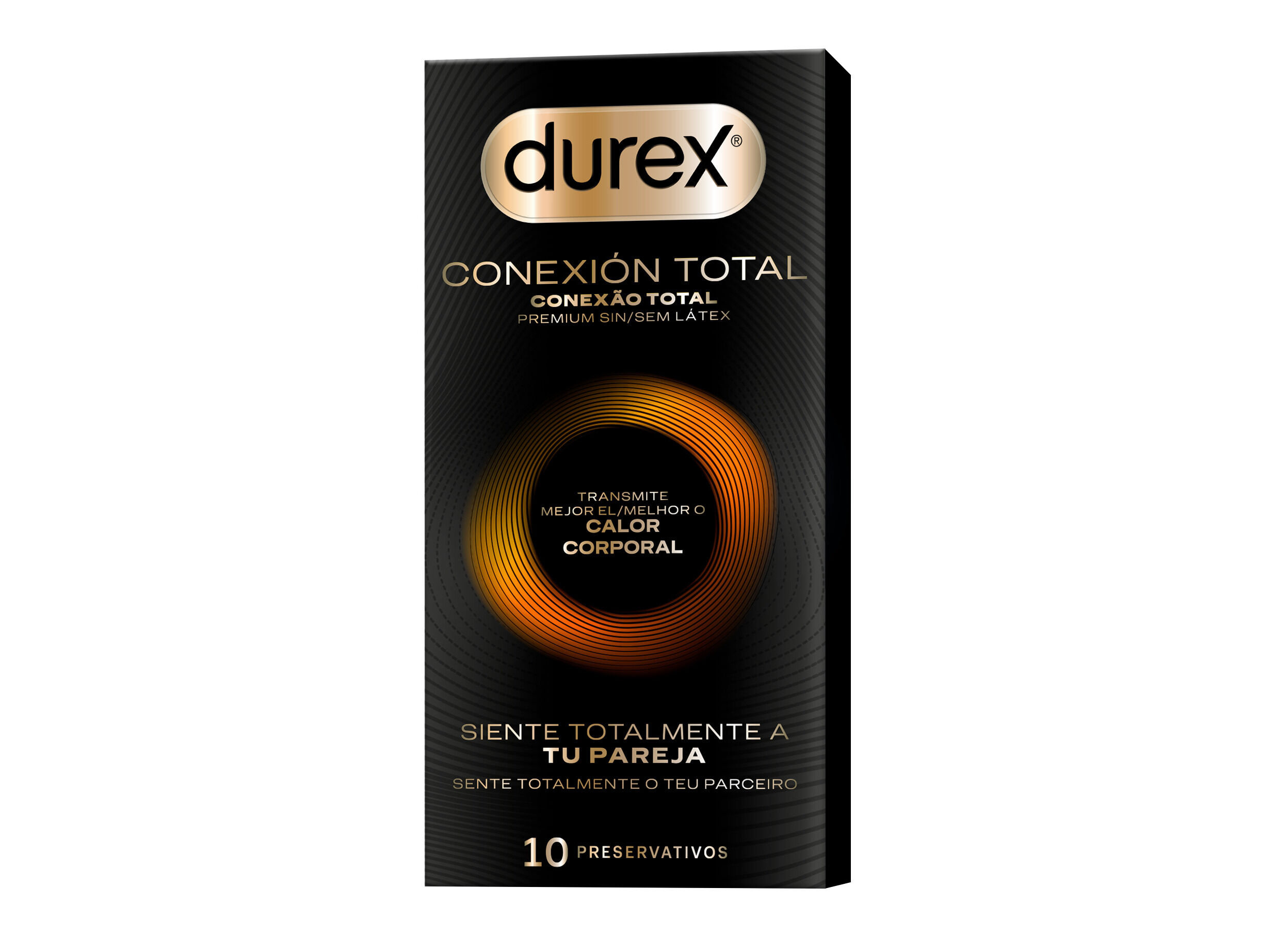 PRESERVATIVOS DUREX CONEX&Atilde;O TOTAL 10 UN
