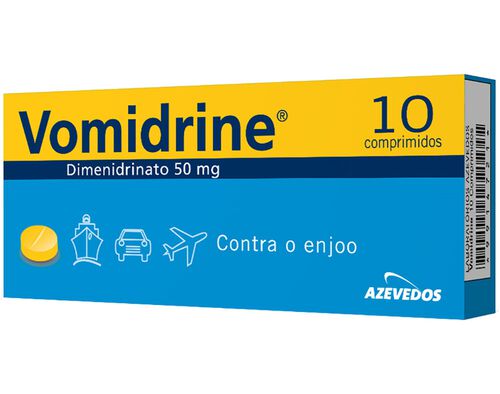 COMPRIMIDOS VOMIDRINE 50MG 10UN image number 0