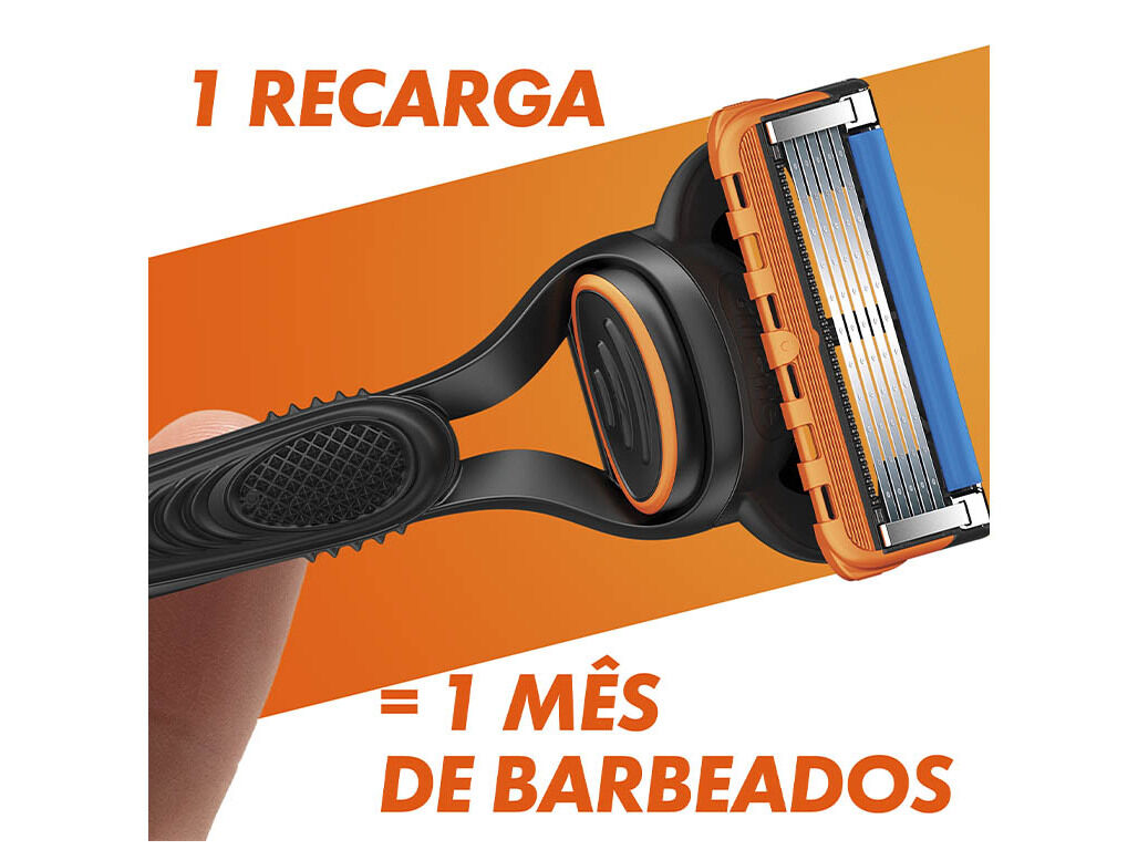 RECARGA DE L&Acirc;MINAS FUSION5 POWER GILLETTE 4 UN image number 7