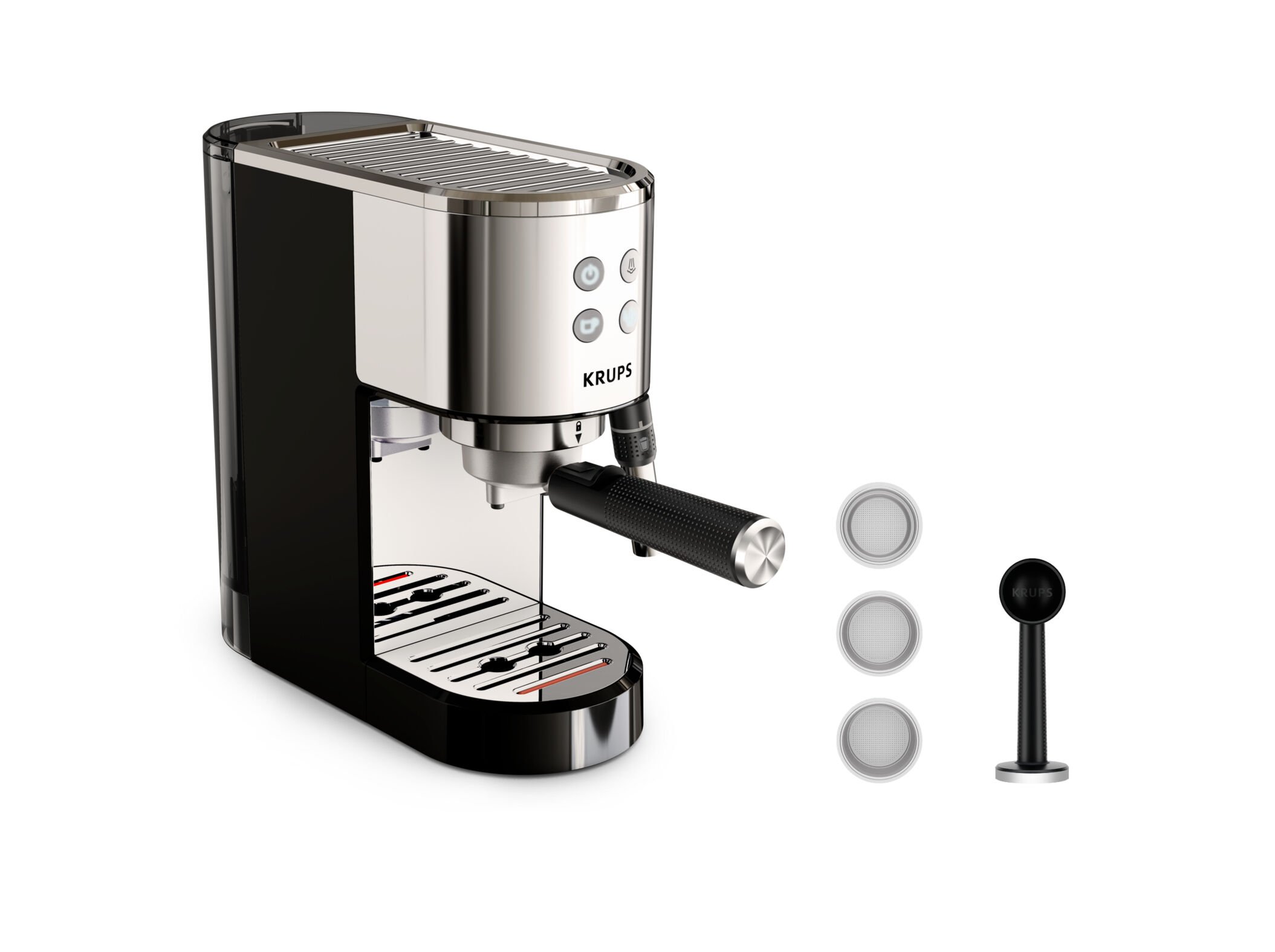 M&Aacute;QUINA DE CAF&Eacute; EXPRESSO MANUAL KRUPS VIRTUOSO XP444C10