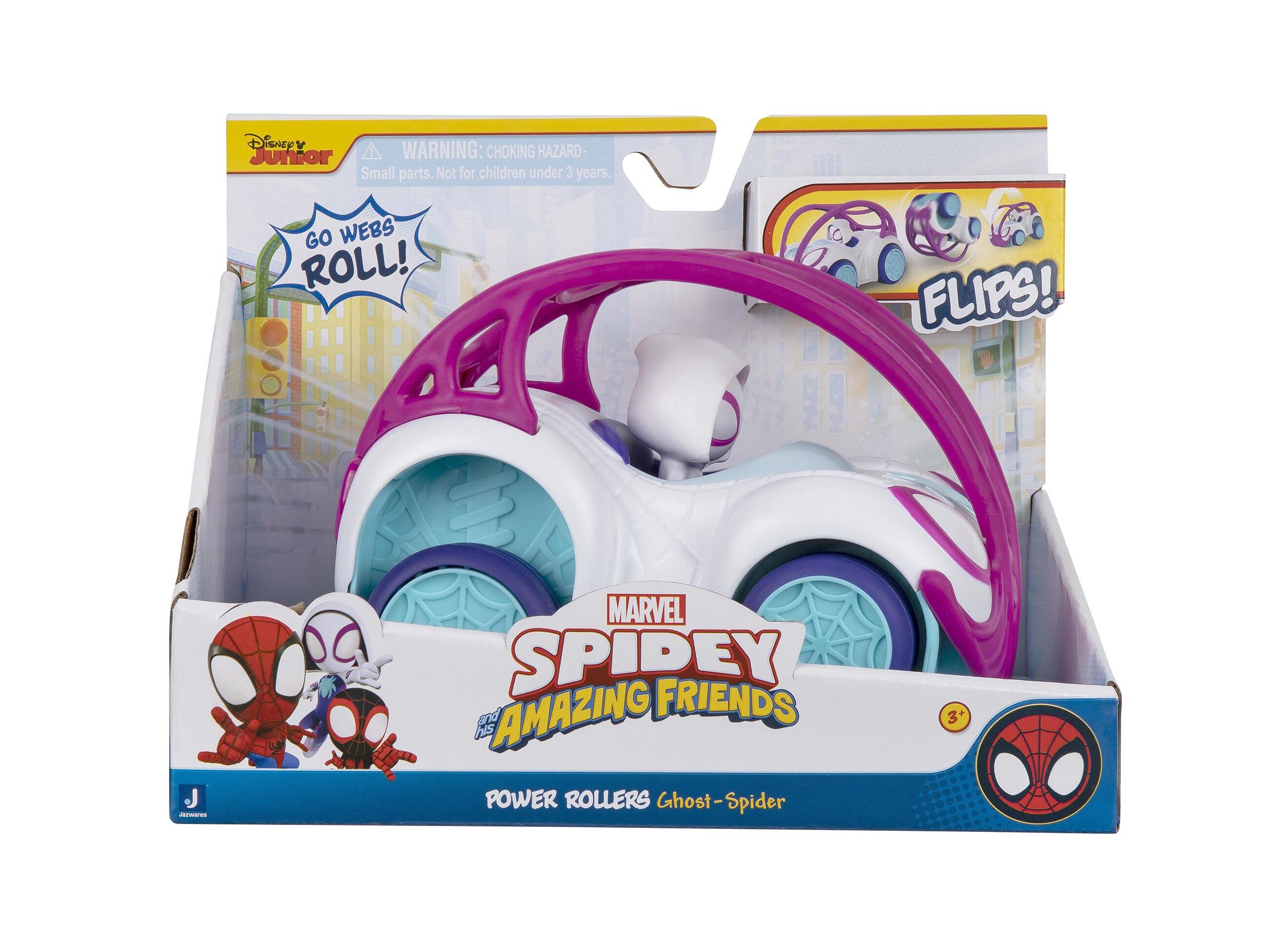 VE&Iacute;CULO SPIDEY&FRIENDS POWER ROLLER MODELOS SORTIDOS image number 3