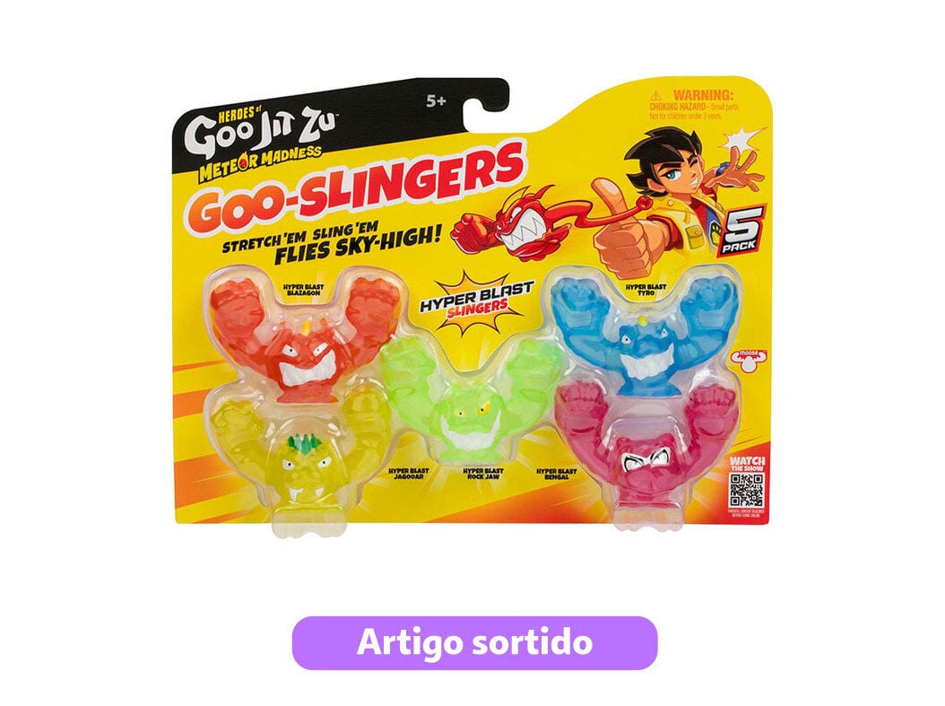 GOO SLINGERS GOO JIT ZU 5 FIGURAS MODELOS SORTIDOS image number 0