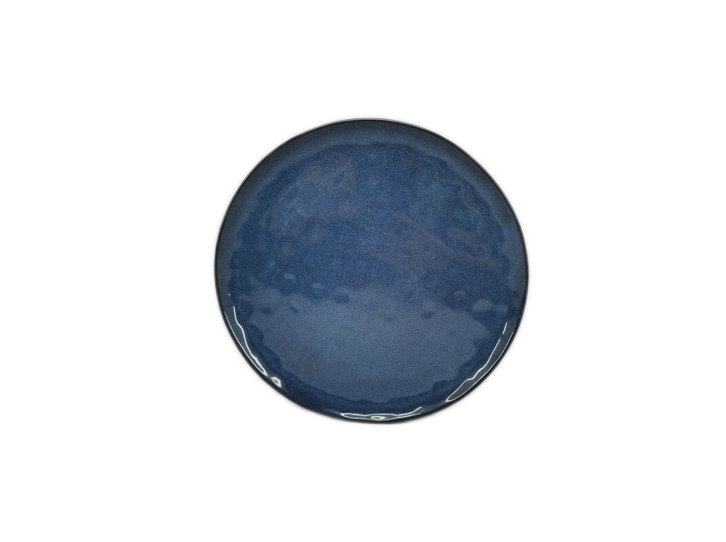 PRATO DE SOBREMESA OCEAN ACTUEL AZUL GR&Eacute;S &Oslash;22.5CM