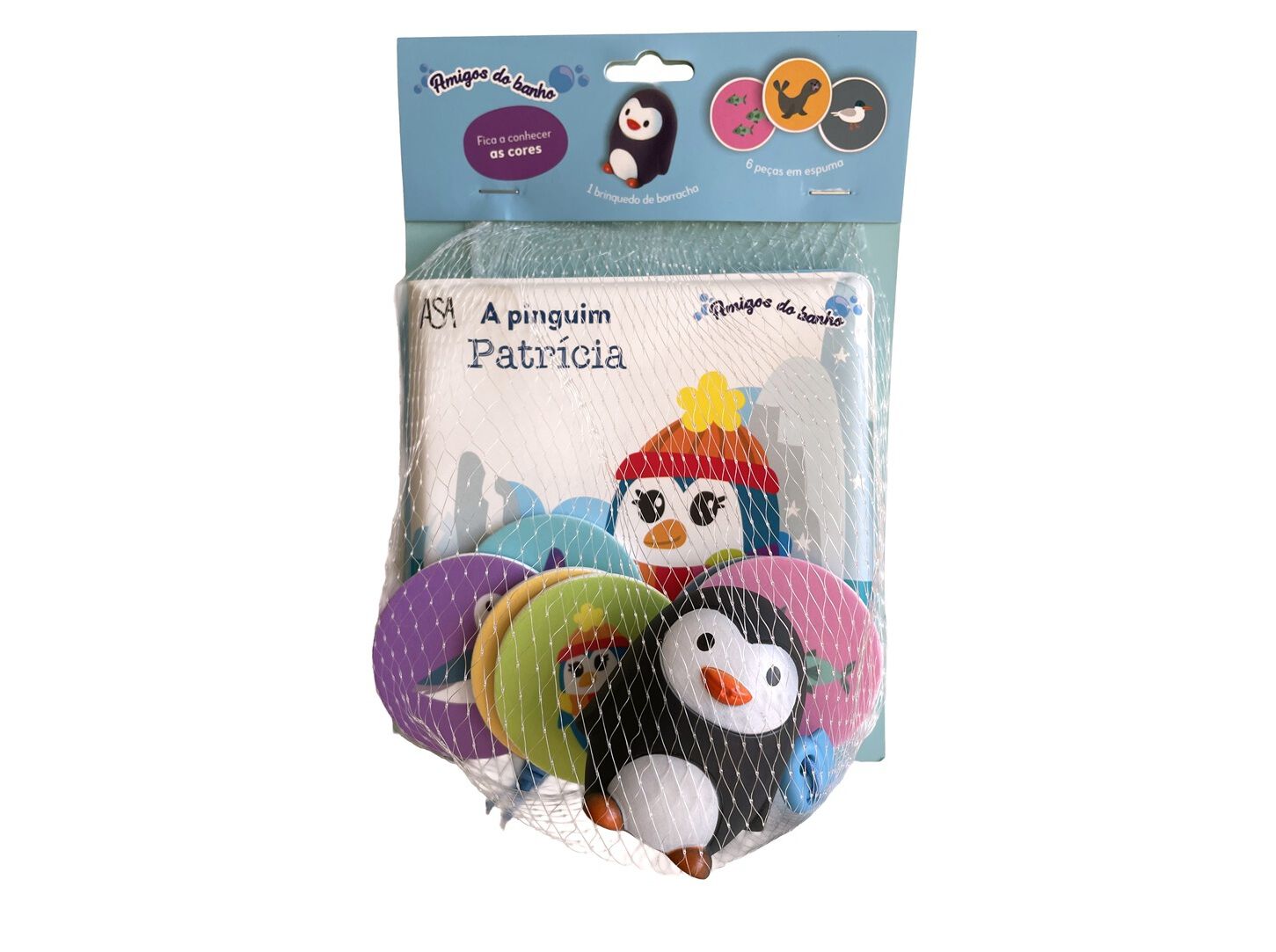 LIVRO AMIGOS DO BANHO: A PINGUIM PATR&Iacute;CIA image number 0