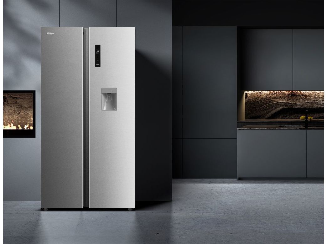 FRIGOR&Iacute;FICO AMERICANO QILIVE Q.6642 NO FROST 553 L INOX COM DISPENSADOR DE &Aacute;GUA image number 2