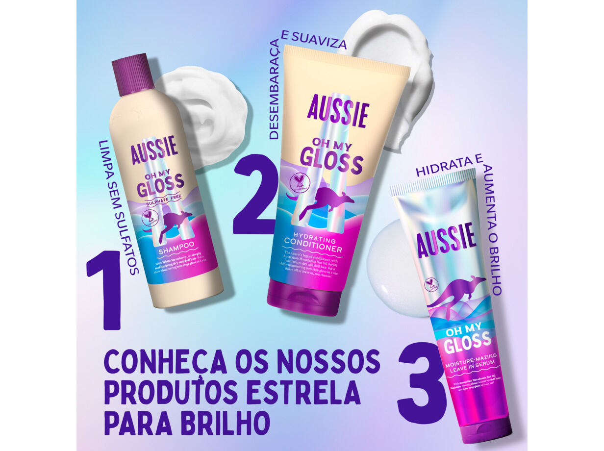 CONDIDIONADOR AUSSIE GLOSS 200ML image number 7