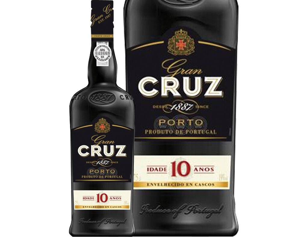 VINHO PORTO CRUZ 10 ANOS 0.75L