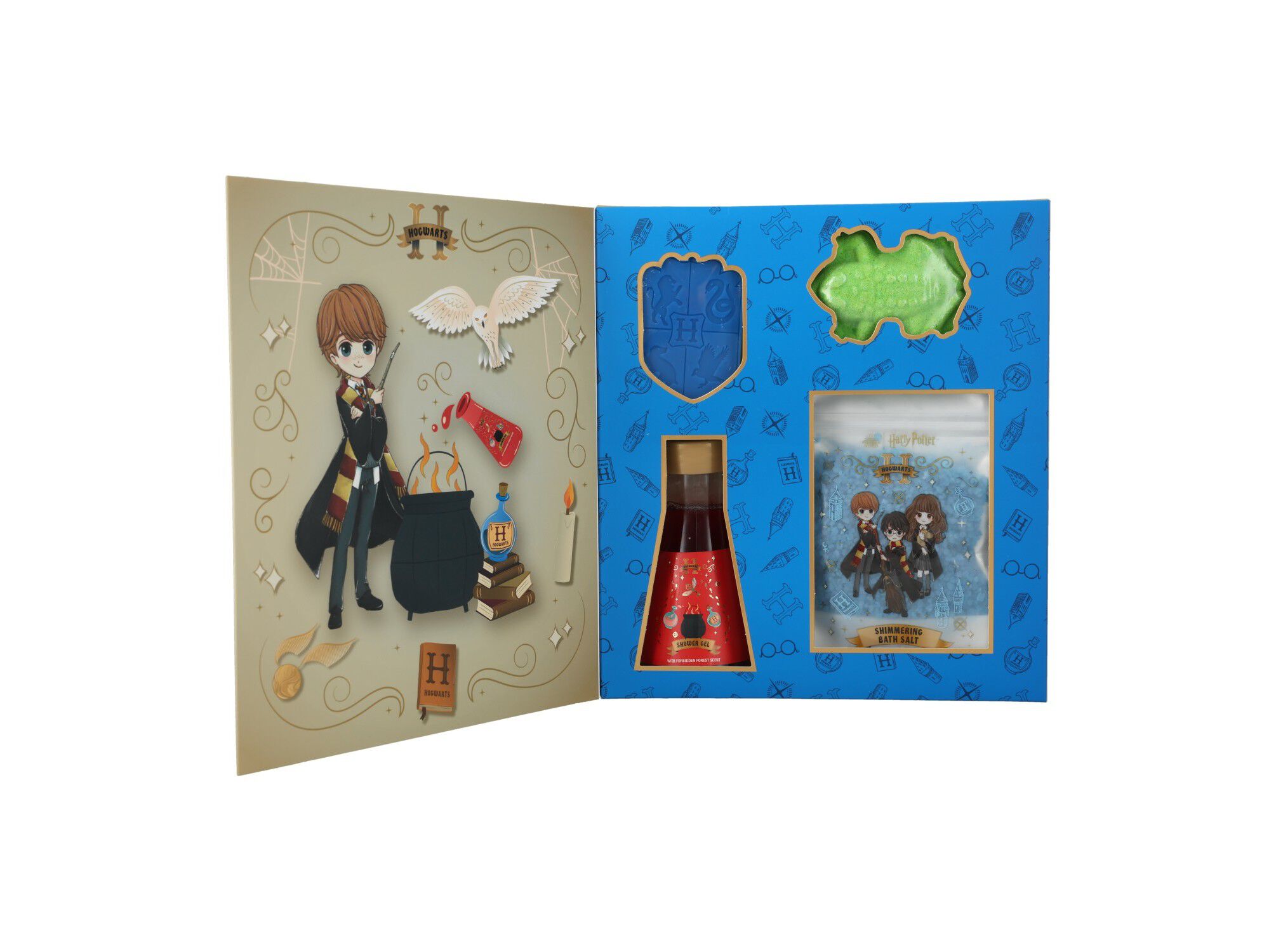 CONJUNTO SENCE LIVRO BANHO HARRY POTTER