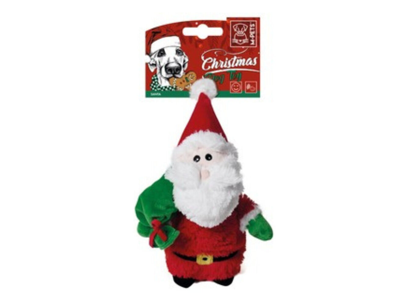 PELUCHE NATAL C&Atilde;O MPETS PAI NATAL 20X10CM