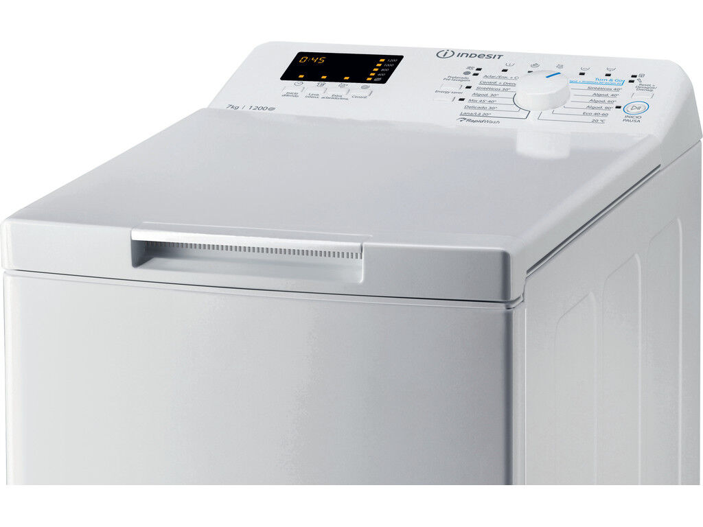 M&Aacute;QUINA LAVAR ROUPA INDESIT BTW S72200 SP/N BRANCO 7KG E image number 1