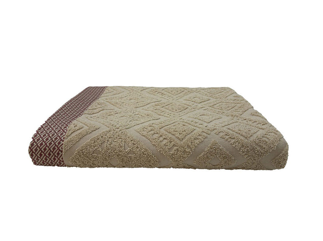LEN&Ccedil;OL DE BANHO MUNDOTEXTIL BEGE 550 GR 100X150 CM