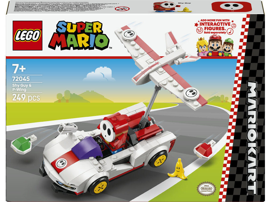 MARIO KARTT MASQUITO E ASA LEGO SUPER MARIO 72045