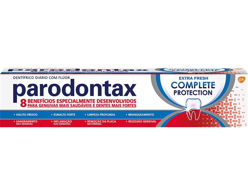 PASTA DENTIFRICA PARODONTAX PROTE&Ccedil;&Atilde;O COMPLETA 75ML