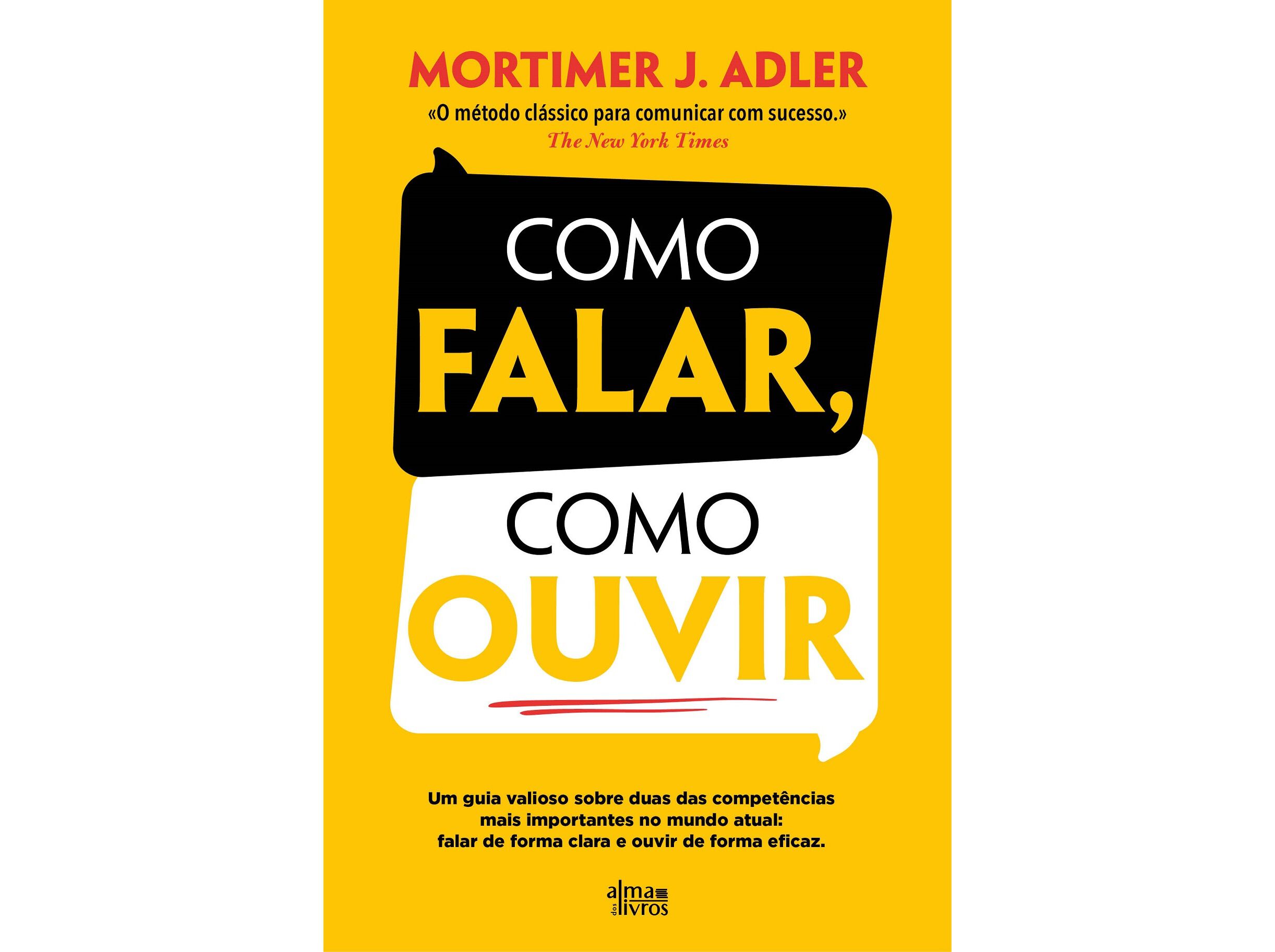 LIVRO COMO FALAR COMO OUVIR DE MORTIMER J. ADLER image number 0