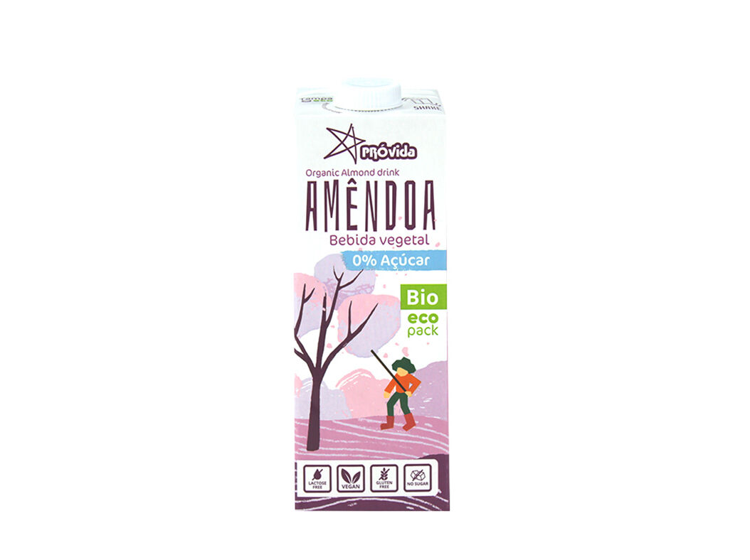 BEBIDA VEGETAL PR&Oacute;VIDA AMENDOA BIO SEM GL&Uacute;TEN 1L