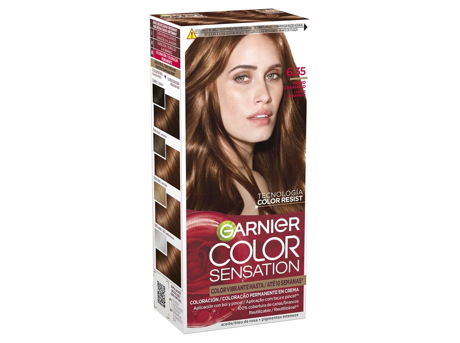 COLORA&Ccedil;&Atilde;O COLOR SENSATION 6.35 LOURO CARAMELO UN image number 0