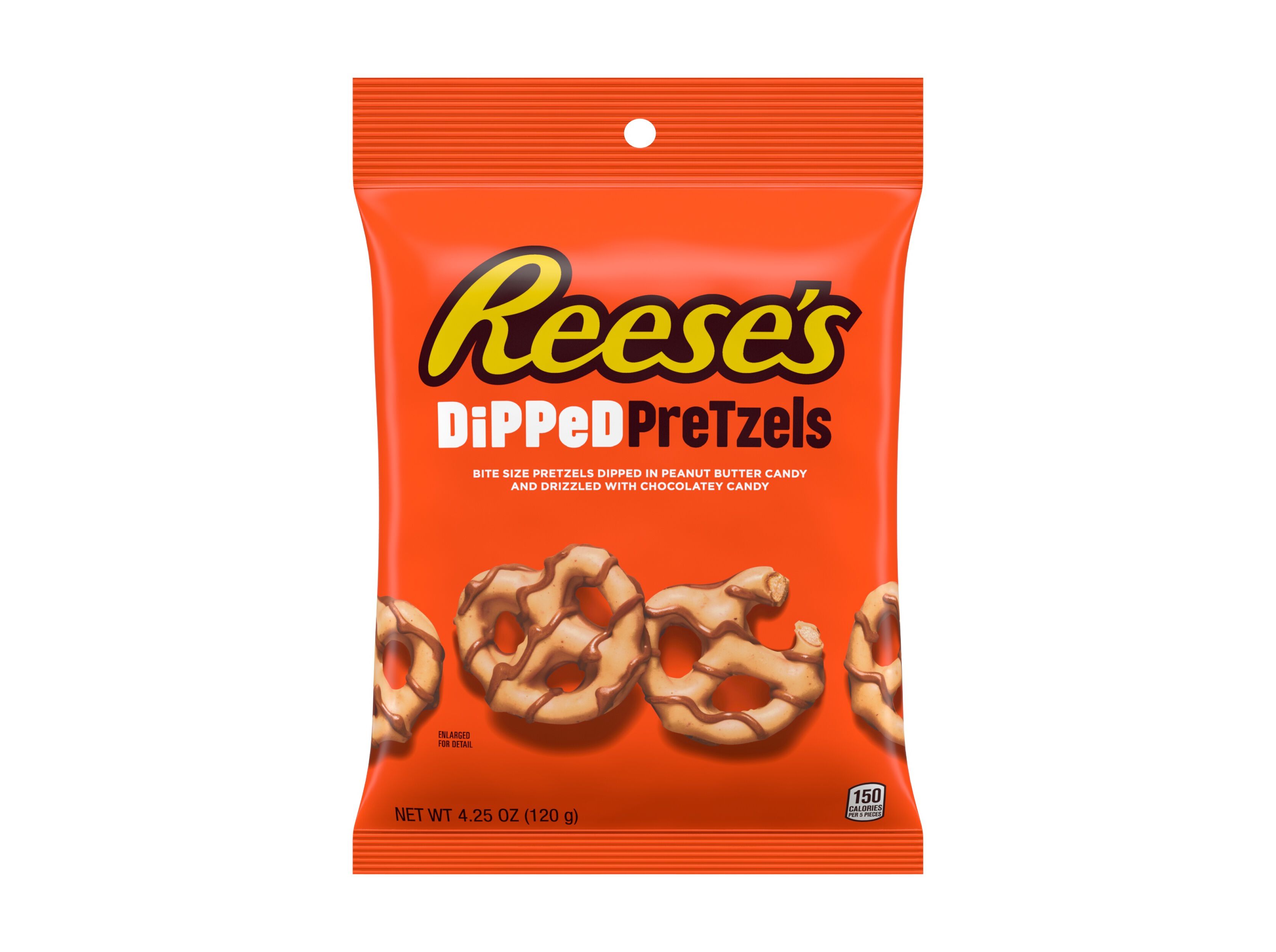 SNACK REESE'S DIPPED PRETZELS 120G image number 0
