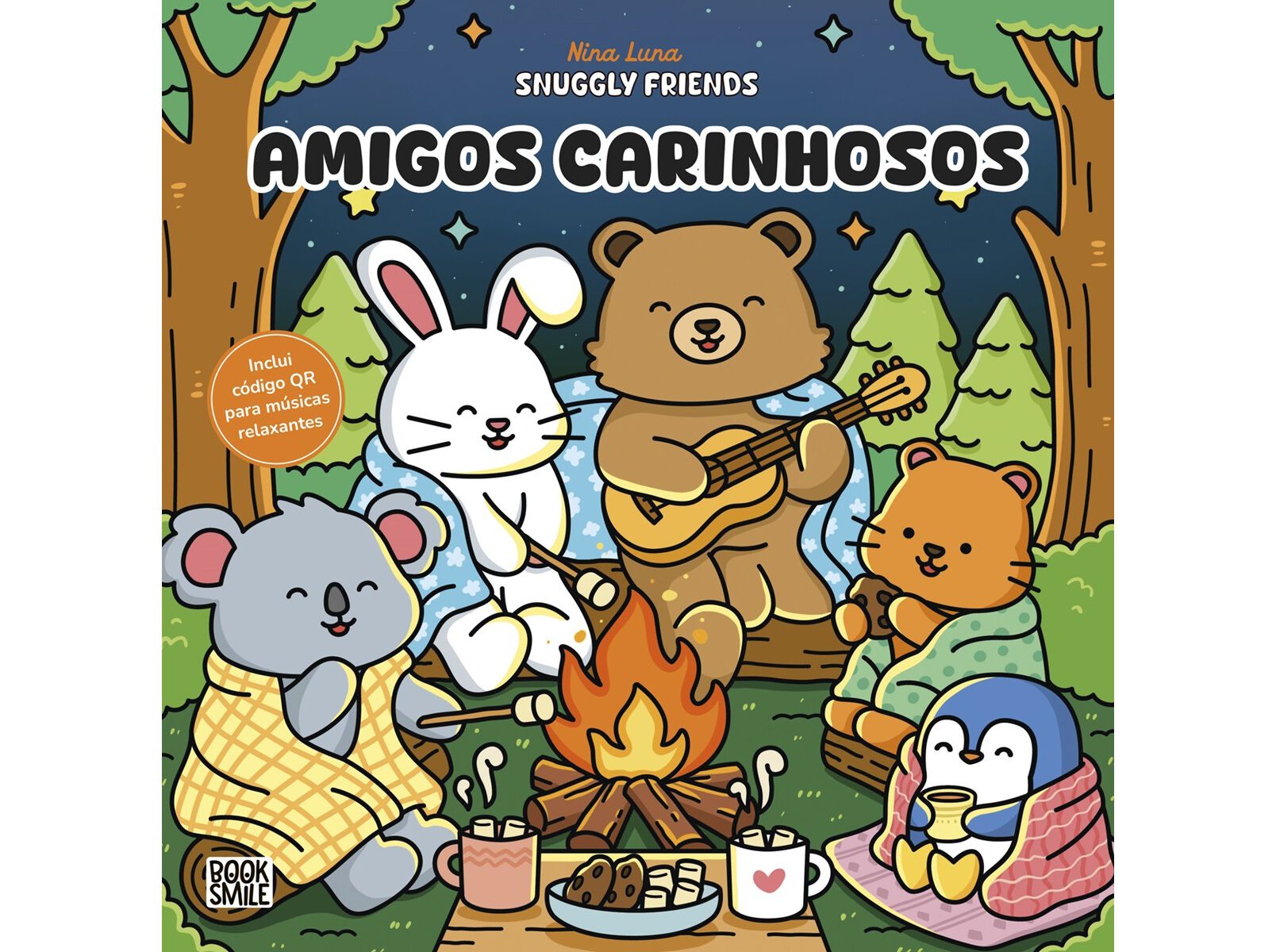LIVRO AMIGOS CARINHOSOS DE NINA LUMA COLORING image number 0