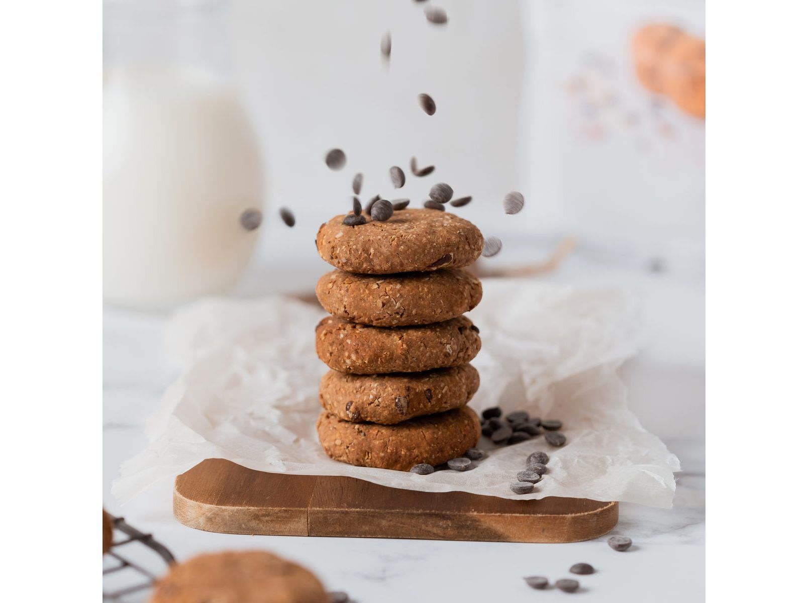 PREPARADO BOLACHAS PAPINHAS DA XICA COM PEPITAS CHOCOLATE 300G image number 2