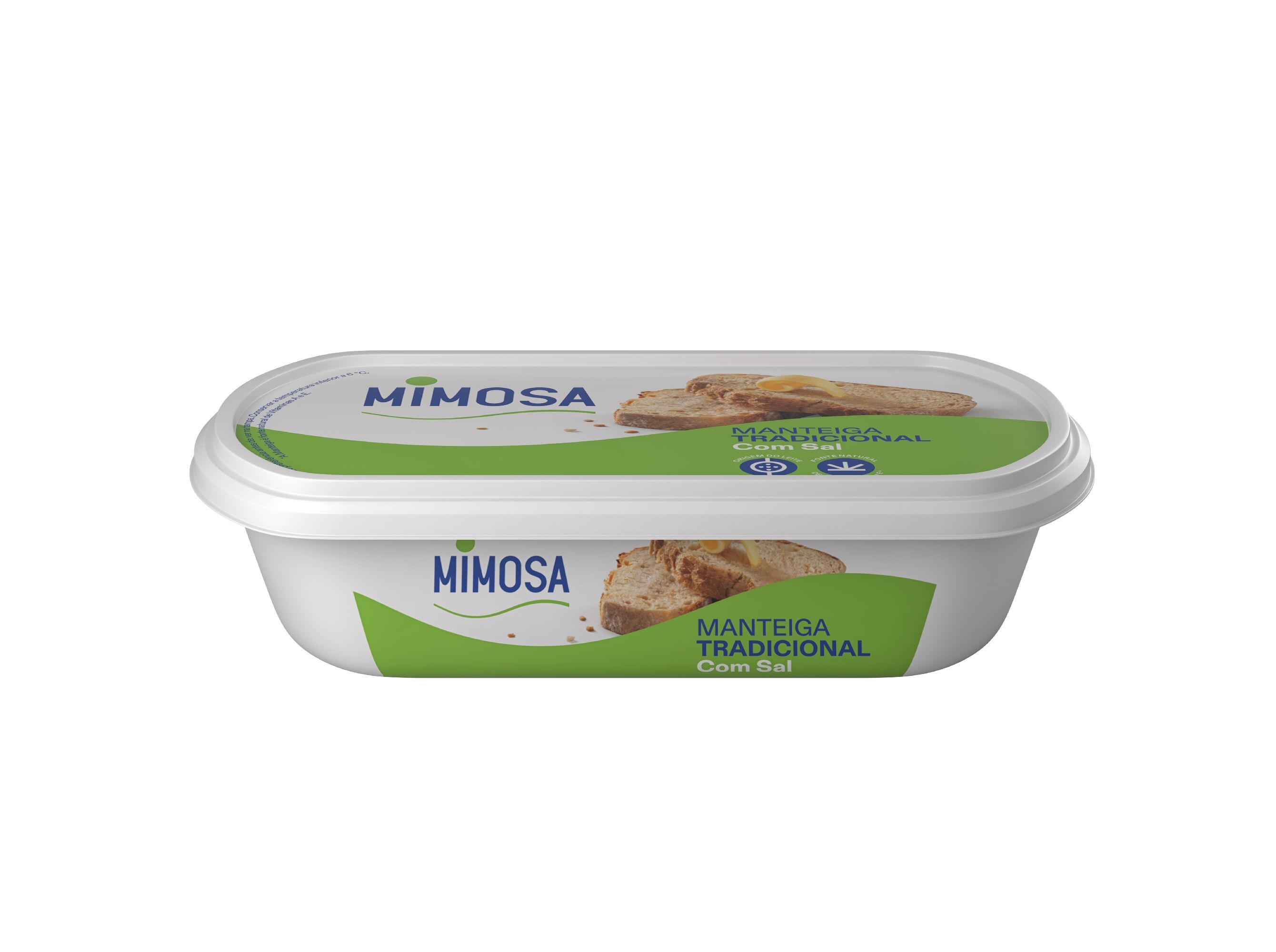 MANTEIGA MIMOSA COM SAL 125G image number 0