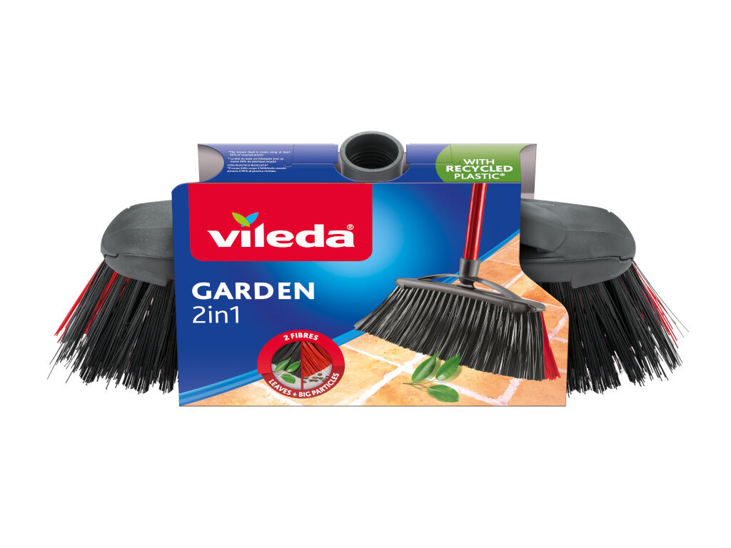 VASSOURA EXTERIORES COMPLETA VILEDA