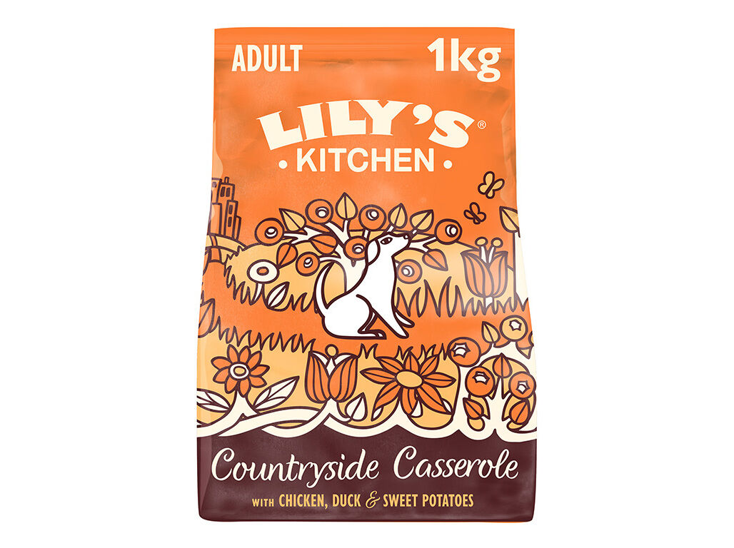 RA&Ccedil;&Atilde;O PARA C&Atilde;O LILY'S KITCHEN FRANGO E PATO 1KG image number 0