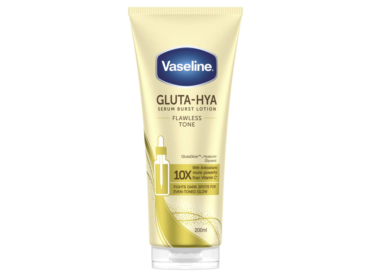 LO&Ccedil;&Atilde;O VASELINE GLUTA-HYA FLAWLESS TONE 200ML image number 0