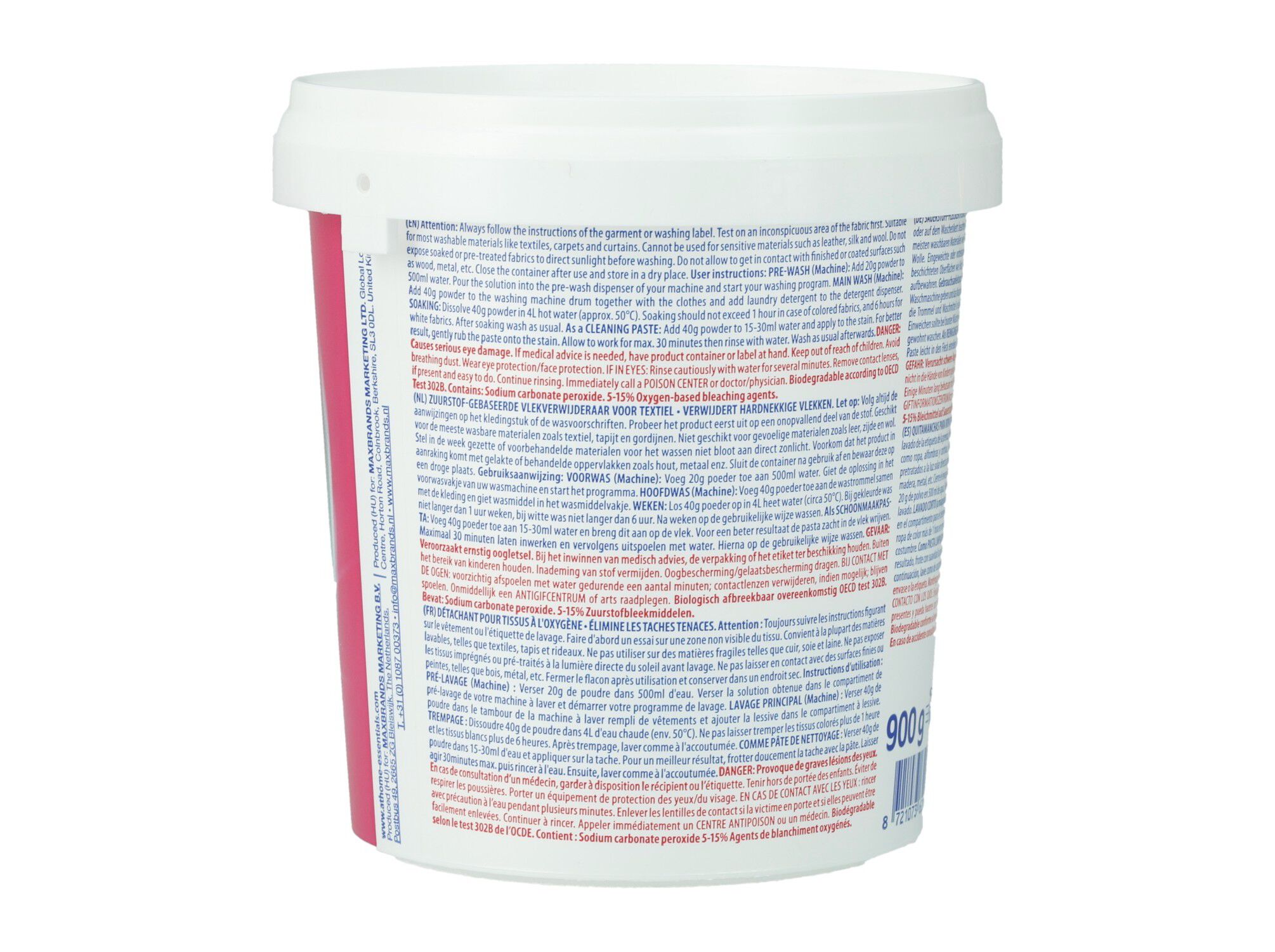 ADITIVO TIRA N&Oacute;DOAS AT HOMEWASH CORES 900G image number 3