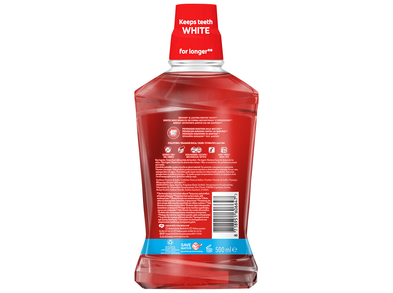 ELIXIR BRANQUEADOR MAX WHITE EXPERT COLGATE 500ML image number 1