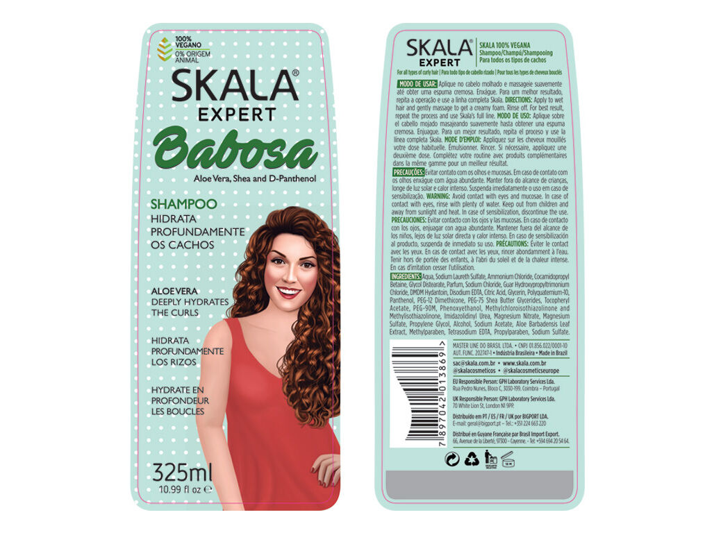 CHAMPO SKALA BABOSA 325ML image number 1