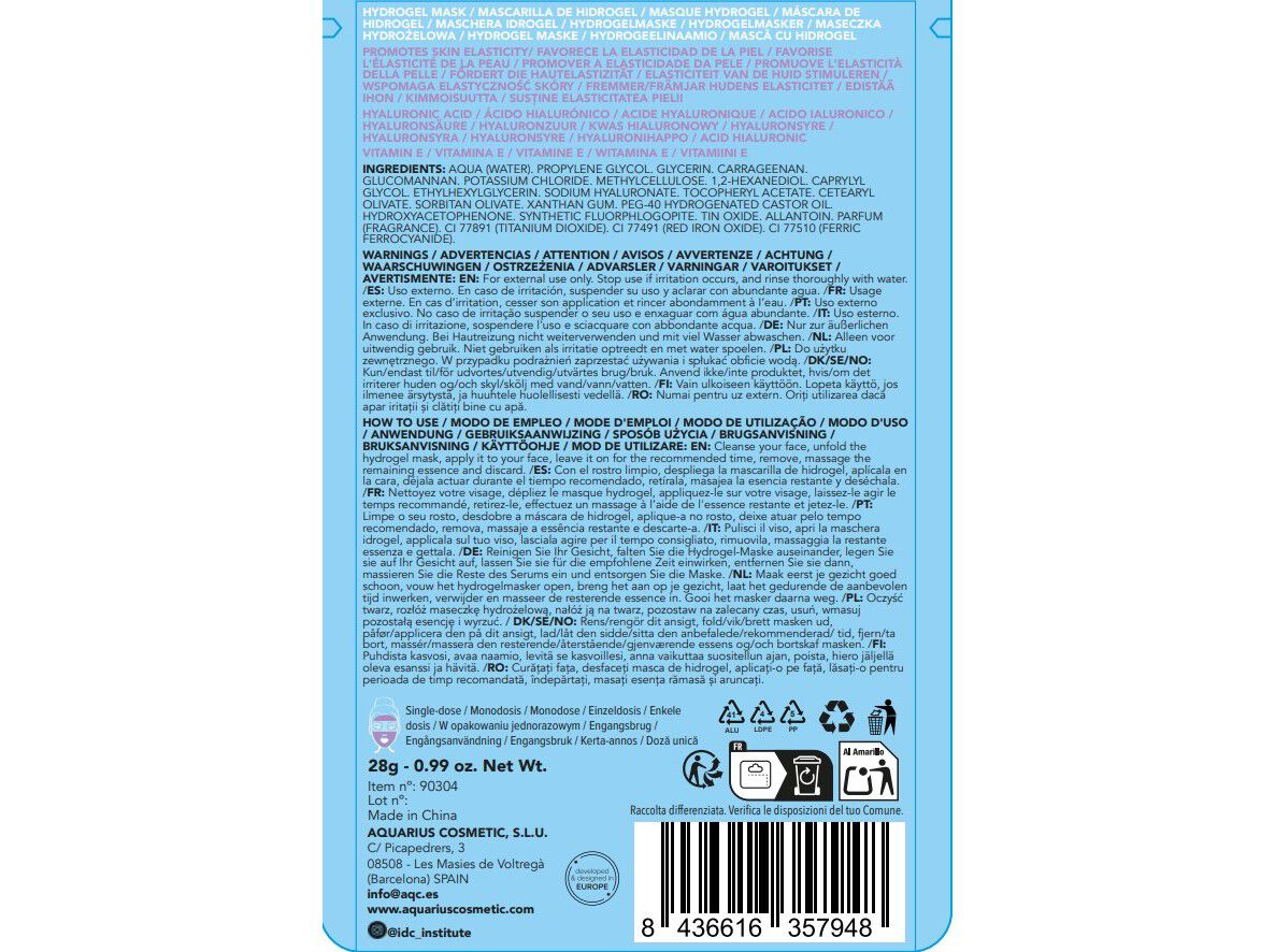 M&Aacute;SCARA ROSTO IDC INSTITUTE HYALURONIC ACID image number 1