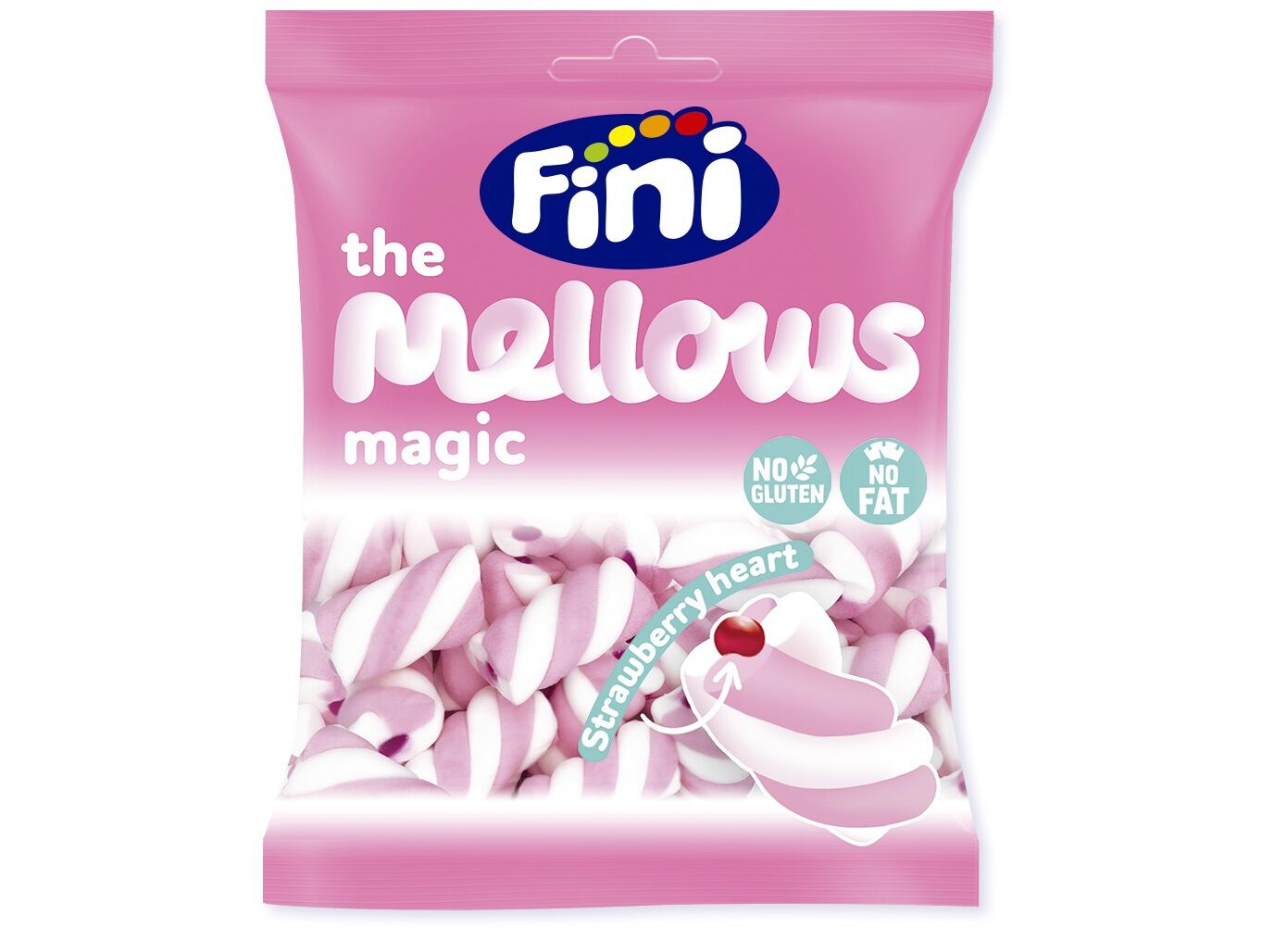 MARSHMALLOWS FINI MORANGO 80G image number 0