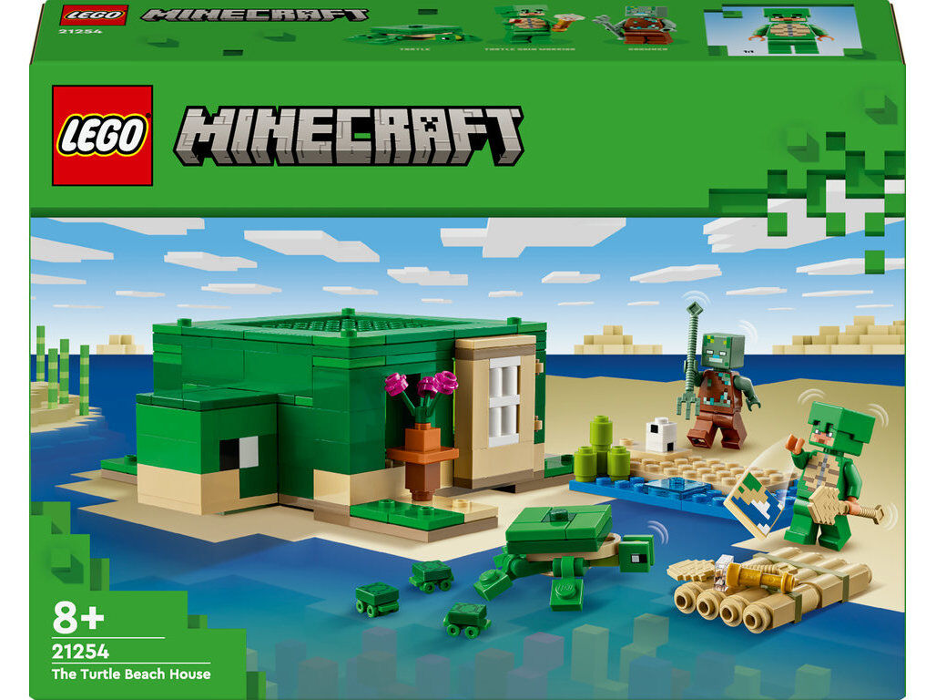 A CASA DE PRAIA LEGO MINECRAFT 21254