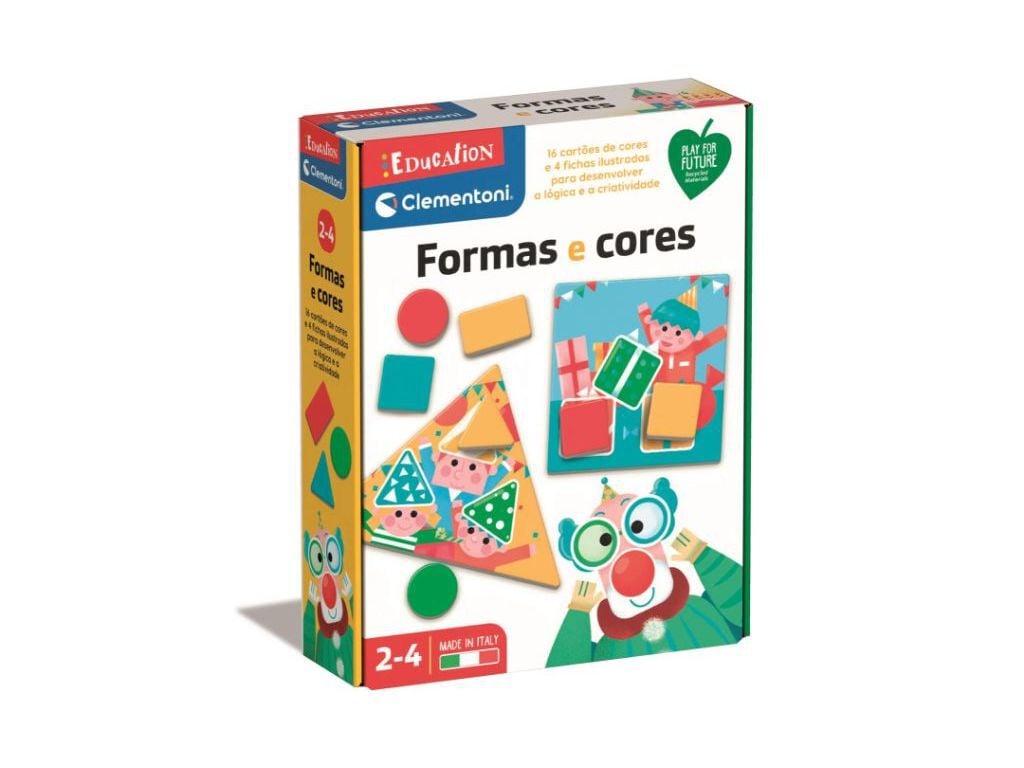 JOGO FORMAS E CORES CLEMENTONI