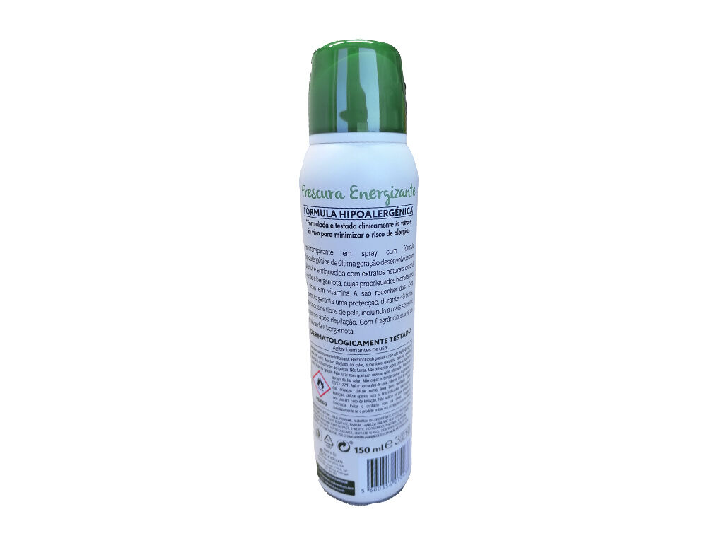 DESODORIZANTE SPRAY FRESCURA ENERGIZANTE FENO DE PORTUGAL 150 ML image number 1