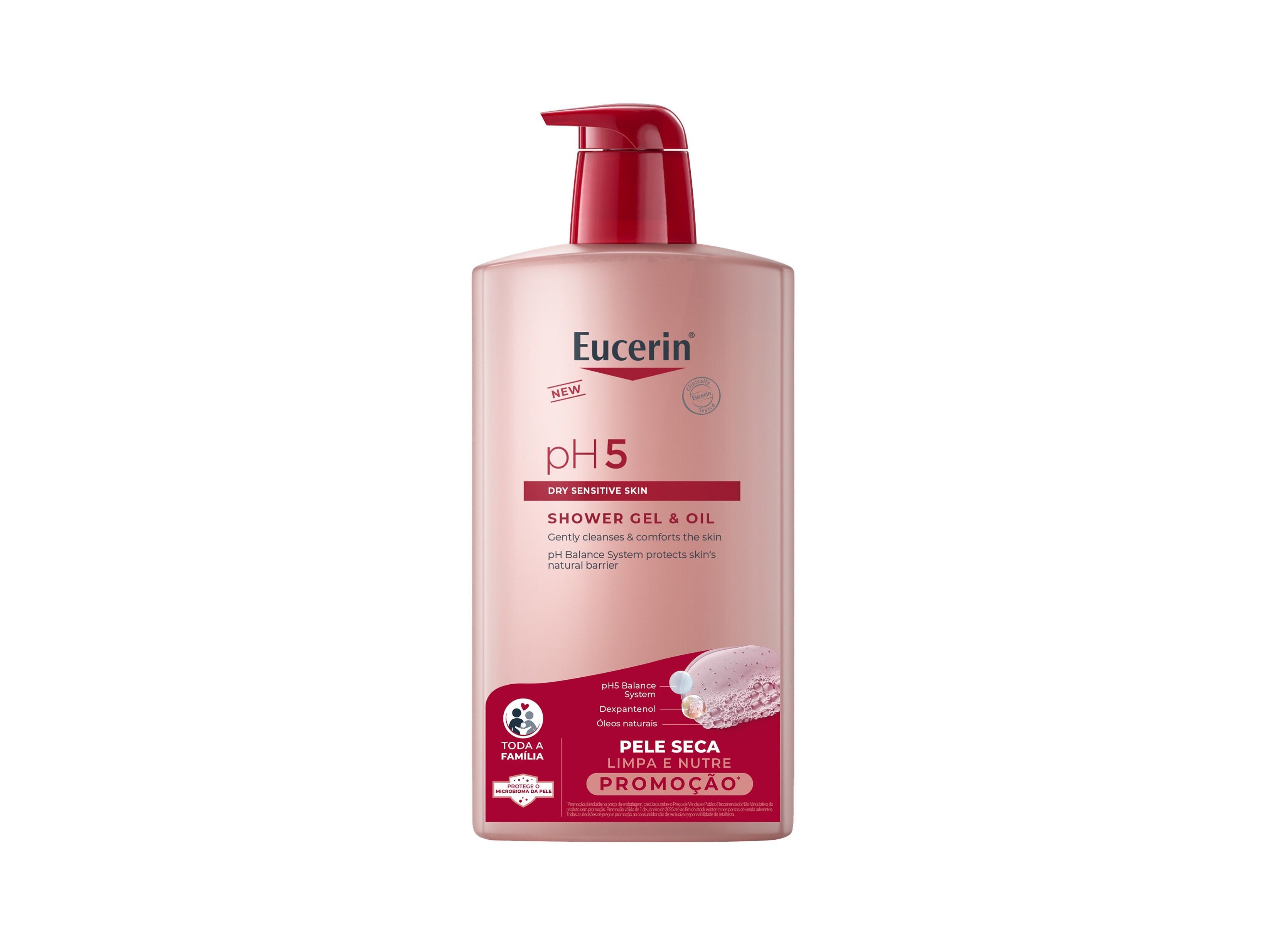 GEL &Oacute;LEO DUCHE EUCERIN PH5 PROMO 1L image number 0