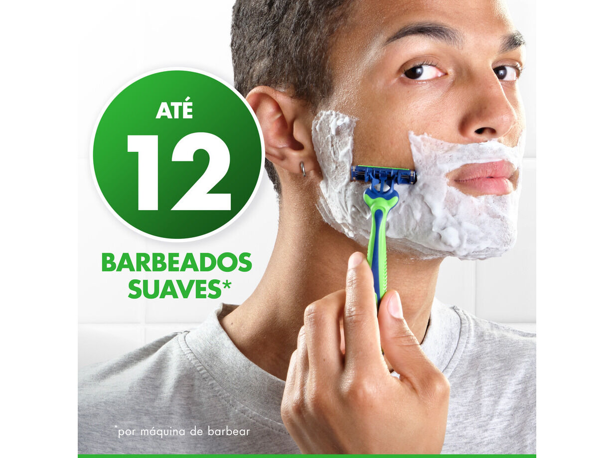 L&Acirc;MINAS DESCART&Aacute;VEIS GILLETTE SENSOR3 SENSITIVE 4+1UN image number 1