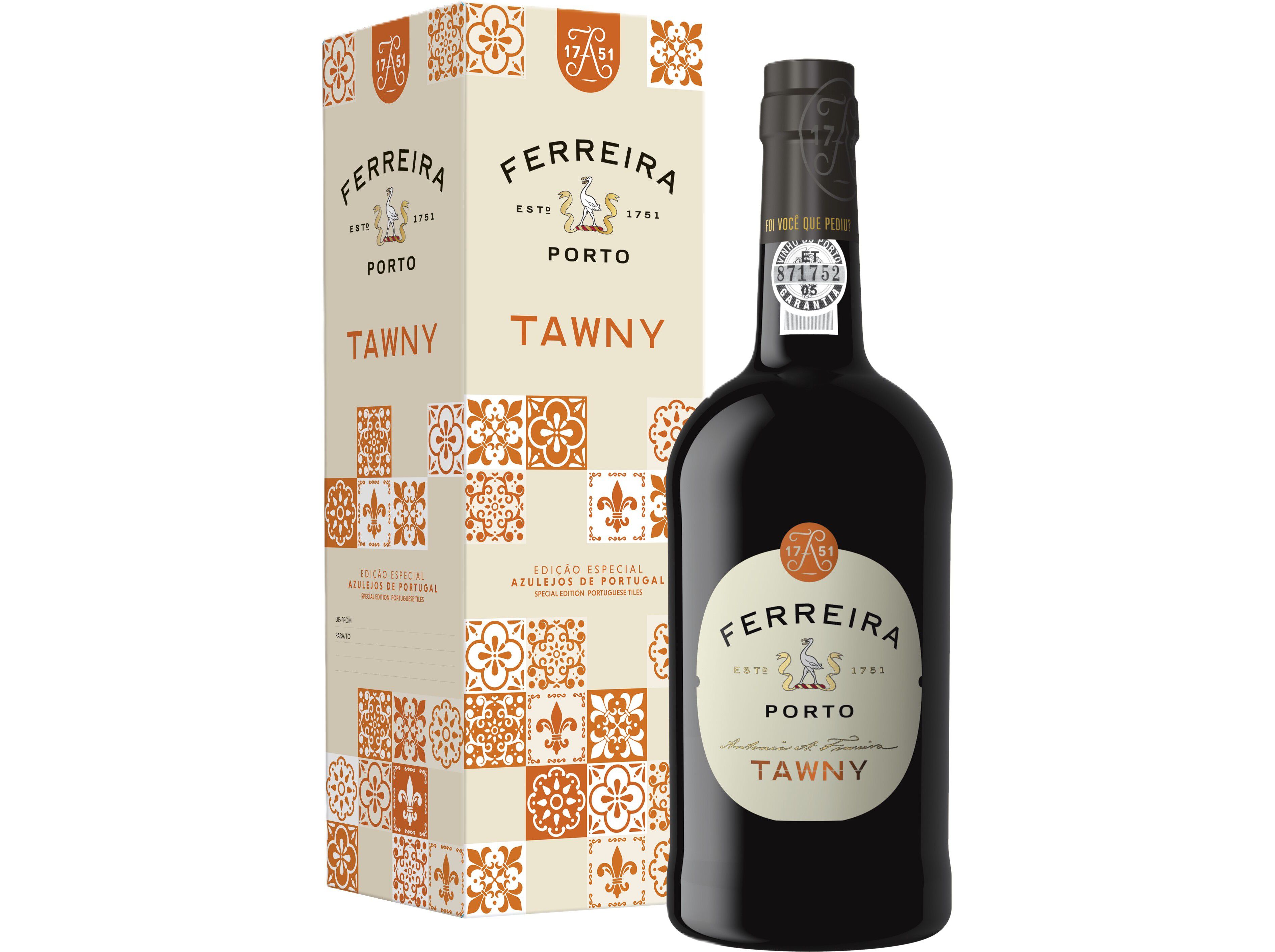 VINHO DO PORTO FERREIRA TAWNY 0.75L