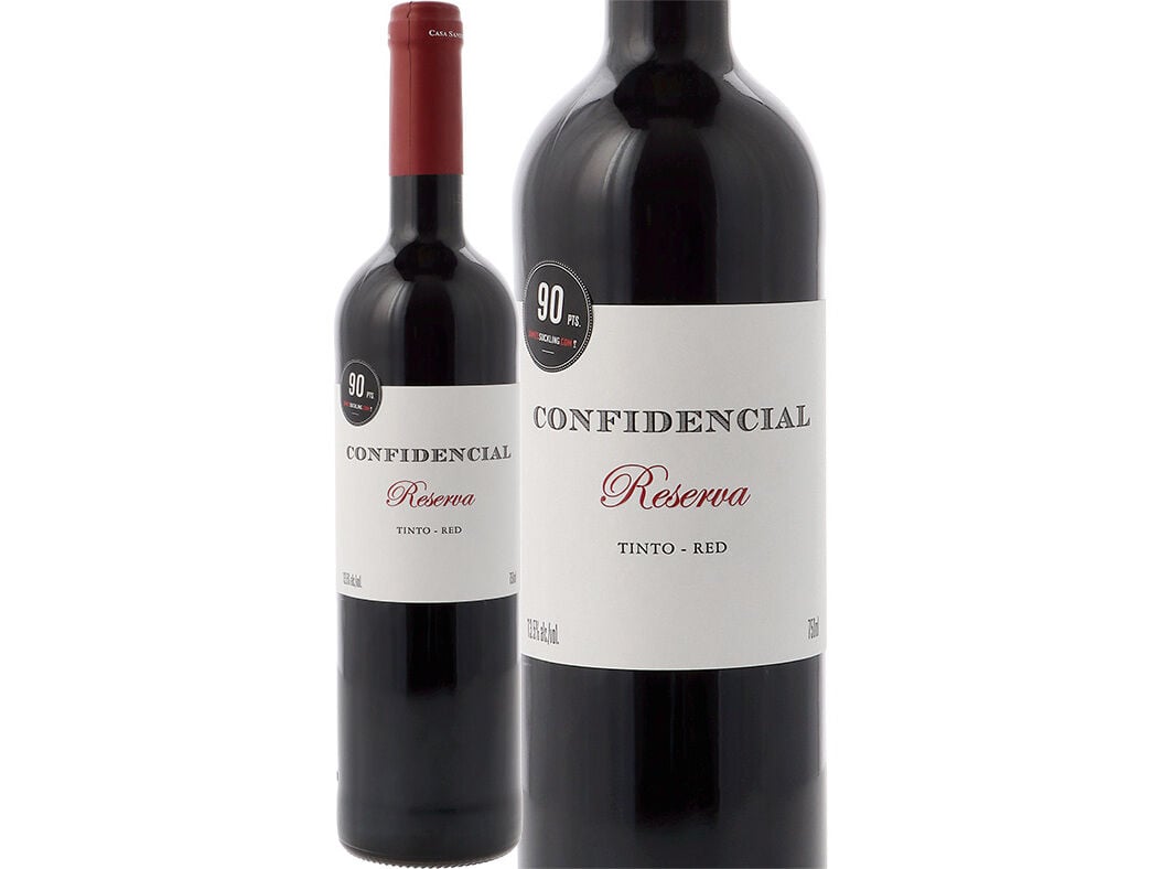 VINHO TINTO CONFIDENCIAL RESERVA LISBOA 0.75L image number 0
