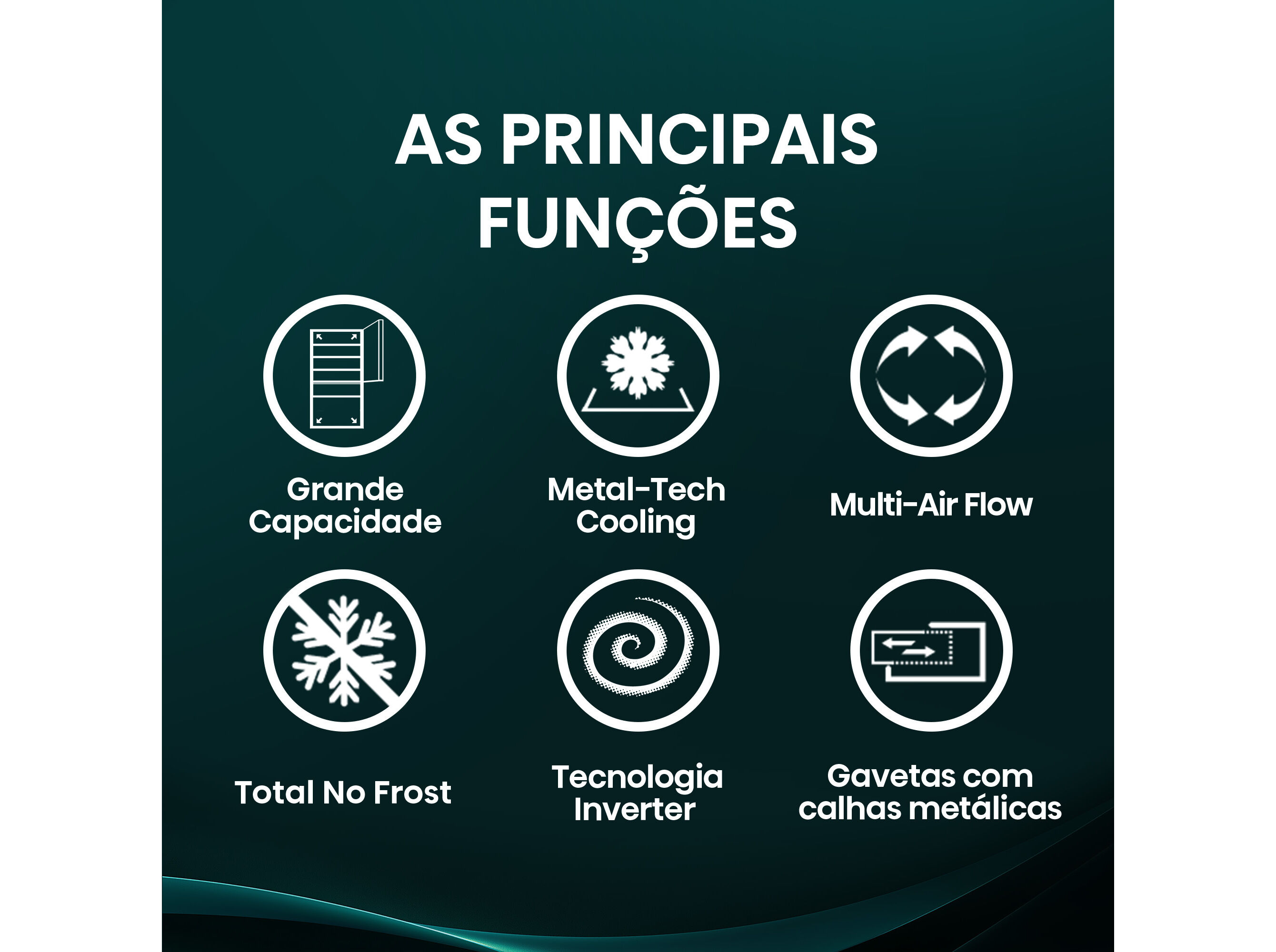 FRIGOR&Iacute;FICO COMBINADO HISENSE RT641N4AIE 3 PORTAS NO FROST E 493L image number 3