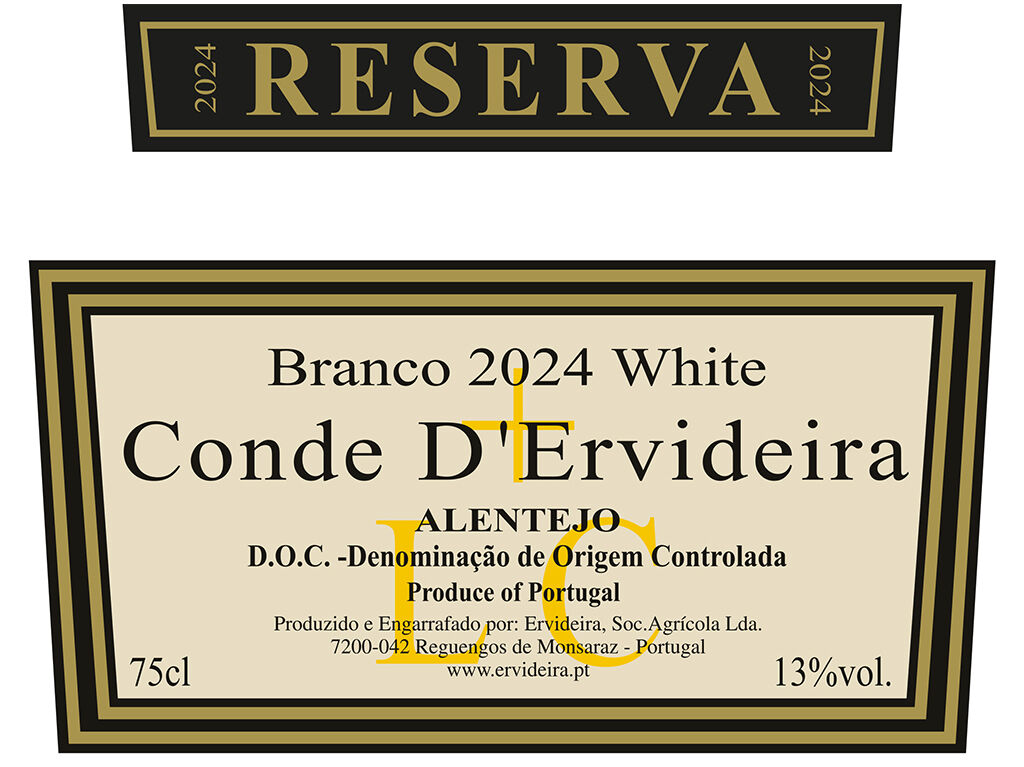 VINHO BRANCO CONDE D'ERVIDEIRA RESERVA ALENTEJO 0.75L image number 1