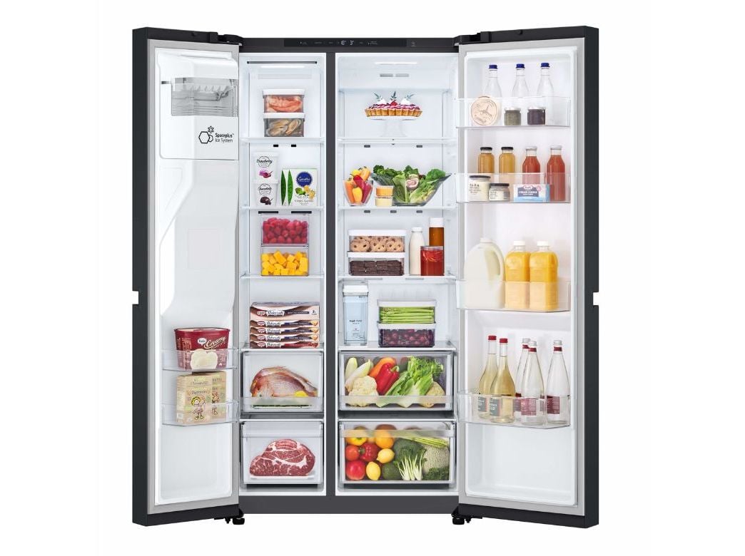 FRIGOR&Iacute;FICO AMERICANO LG GSLC41EPPE MATTE BLACK 641L image number 3