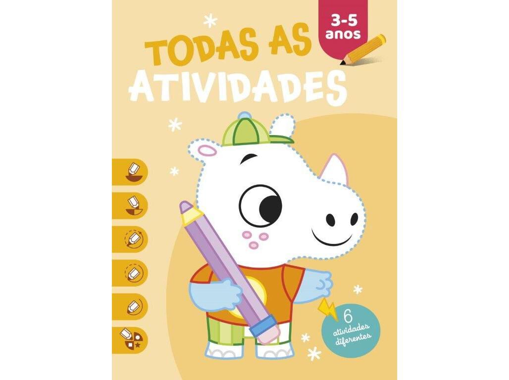 LIVRO TODAS AS ATIVIDADES 3-5 ANOS LARANJA image number 0
