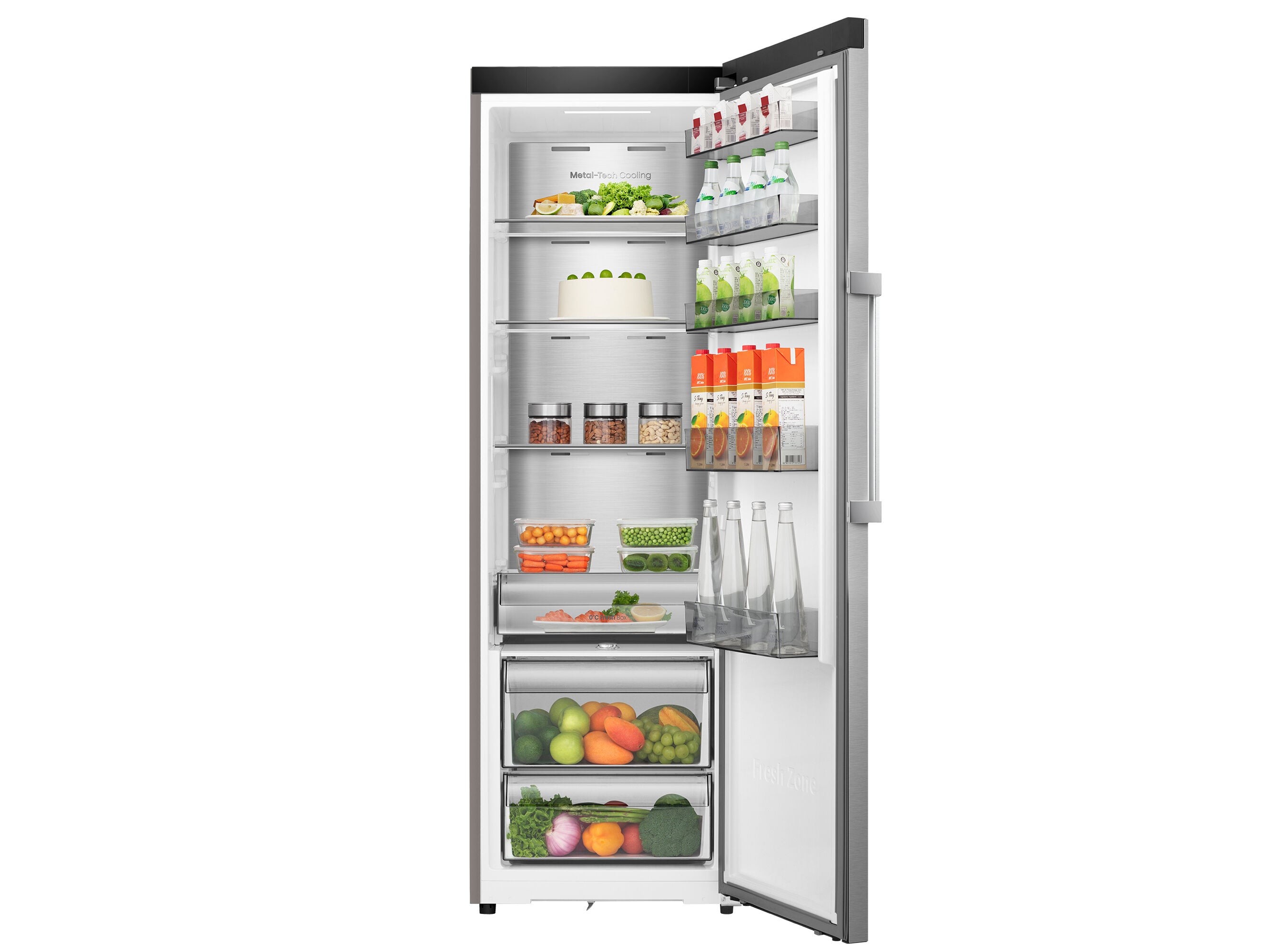 FRIGOR&Iacute;FICO HISENSE KITCHEN FIT RL3K370SAIE1 (NO FROST E 185.6CM 372L INOX) image number 1