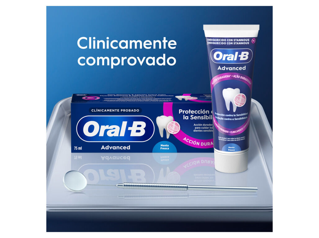 PASTA DENTIFRICA ORAL-B ADVANCED SENE MENTA 75ML image number 5